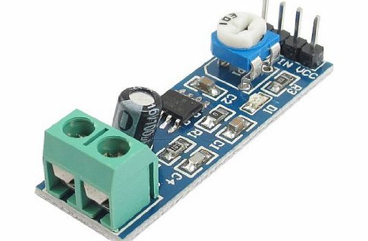 SODIAL(R) LM386 Audio Amplifier Module 200 Times 5-12V 10K Adjustable Resistance