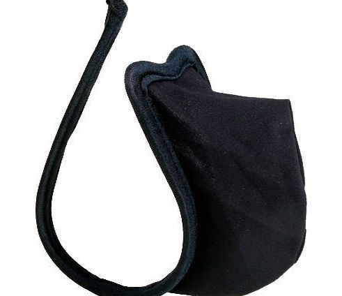 SODIAL(R) Sexy Spandex C-string Thong Invisible Underwear Panty - Black