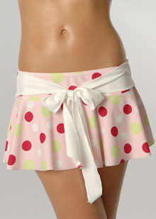 Cotton Light Pink bow skirt
