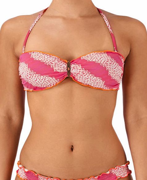 Sofia By Vix Womens Sofia By Vix Ganesha Bandeau Bikini Top