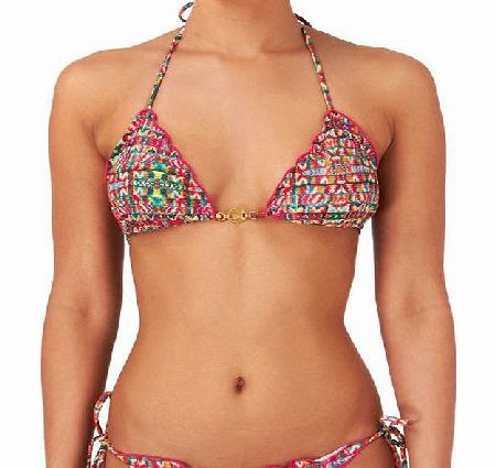 Sofia By Vix Womens Sofia By Vix Peru Ripple Triangle Bikini