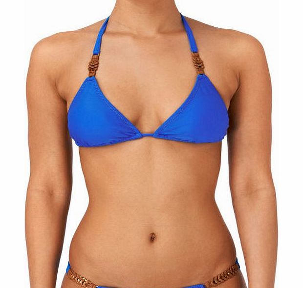 Sofia By Vix Womens Sofia By Vix Solid Triangle Bikini Top -