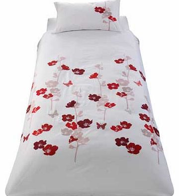 Sofia Red Bedding Set - Single