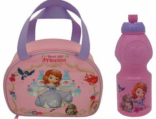 Sofia the First Lunch Bag and Sports Bottle