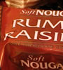 soft Nougat - Rum and Raisin