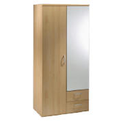 Soho 2 Door Wardrobe- Beech effect
