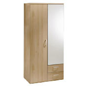Soho 2 Door Wardrobe- Oak effect