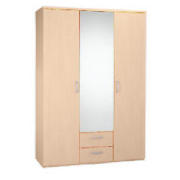soho 3 door 2 Drawer Wardrobe, Maple effect