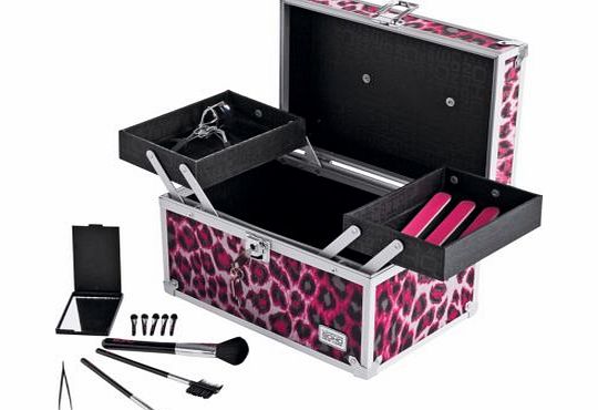 Soho Pink Leopard Vanity Filled Case