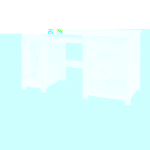 Soho Solid Ash Home Office Furniture Soho Computer Desk with Filing Cabinet