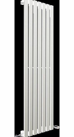 SOL-AIRE 252 x 1200 mm Hailwood White Designer Radiator 2528 BTU Vertical Flat Panel