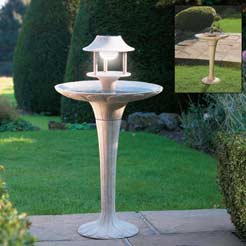 Solar Fountain with Pagoda