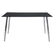 SOLAR Large Rectangle Table, Black