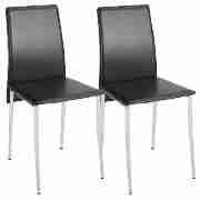 SOLAR Pair Of Chairs, Black