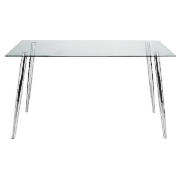 Rectangle Table, Clear