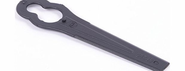 SOLENT TOOLS PACK OF 20 CLIP ON LAWNMOWER BLADES TO SUIT BLACKamp; DECKER: A6072, A6086