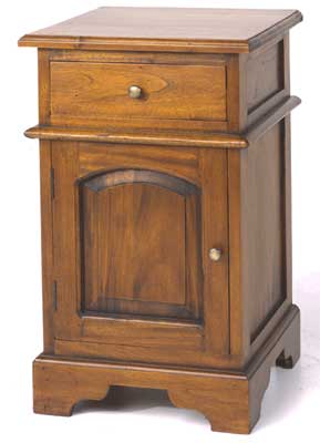 Mahogany Victorian Style Bedside Cabinet