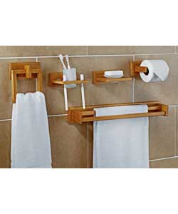 Solid Pine 5 Piece Accessory Set