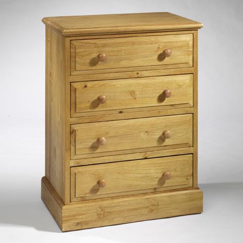 Solid Pine Furniture - English Heritage Furniture English Heritage 4 Drawer Chest 310.202
