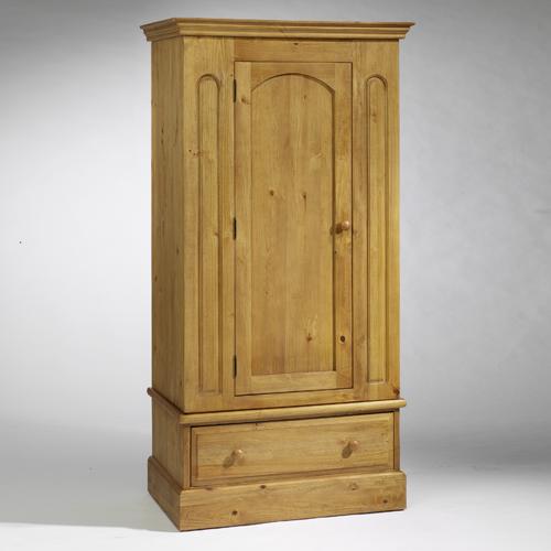 Solid Pine Furniture - English Heritage Furniture English Heritage Wardrobe 1 Door 310.208