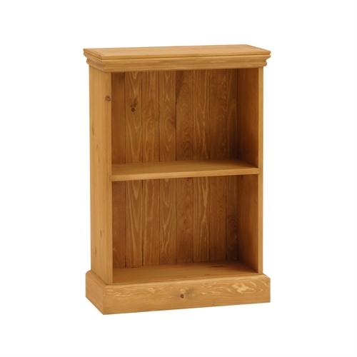 Solid Pine Office 3ft x 2ft Bookcase, Wax Finish 916.189W