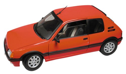 Solido 1/18 Scale Ready Made Die Cast - Peugeot 205 Gti - 1990