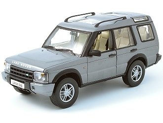 Solido Land Rover Discovery (1:18 scale in Silver-Grey)