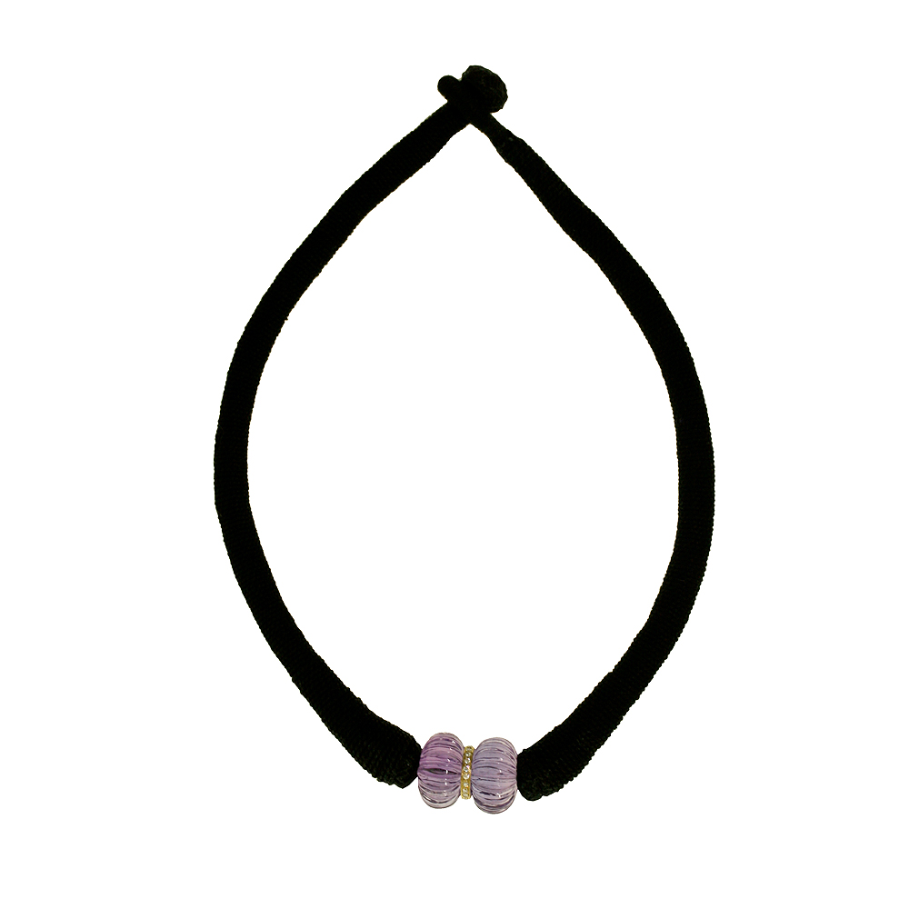 Solo Necklace - Amethyst