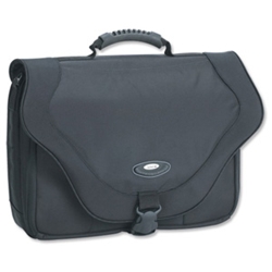 Solo Polytwist Messenger Laptop Case for 17 inch