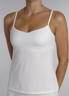 Slinky microfibre spaghetti strap camisole