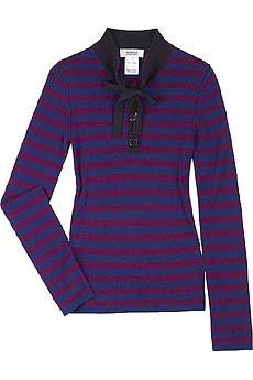 Horizontal striped sweater
