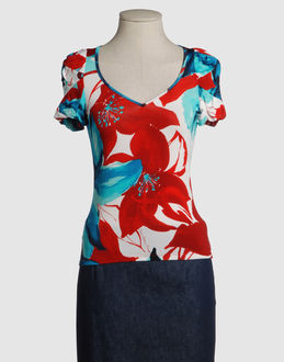 SONIA FORTUNA TOPWEAR Short sleeve t-shirts WOMEN on YOOX.COM