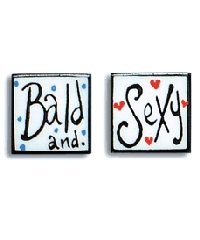 Bald and Sexy Cufflinks