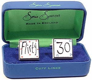 Flirty 30 Cufflinks