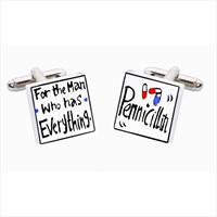 Sonia Spencer For The Man Who Has Bone China Cufflinks by