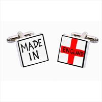 Made In England Bone China Cufflinks by