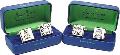 Sonia Spencer New Dad Boy Or Girl Cufflinks
