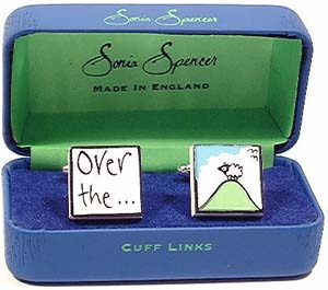 Sonia Spencer Over The Hill Cufflinks