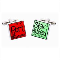 Sonia Spencer Port / StarBoard Bone China Cufflinks by