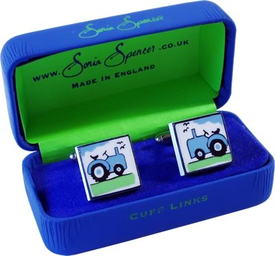 Sonia Spencer Tractor Cufflinks
