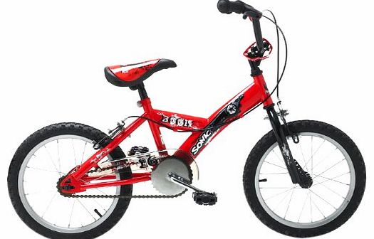 Sonic Boom Boys Bike - 16 Inch