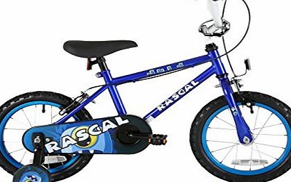 Sonic Kids Rascal Bike, Blue, 14-Inch