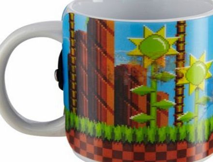 Sonic the Hedgehog Sonic 3D Motion Mug