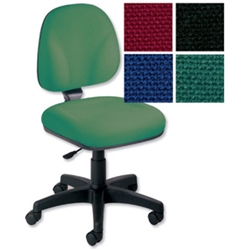 Choices Medium Back Chair Green ST