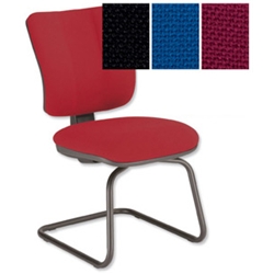 Mode Visitors Chair Burgundy