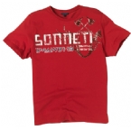 Mens Barrel T-Shirt Rio Red