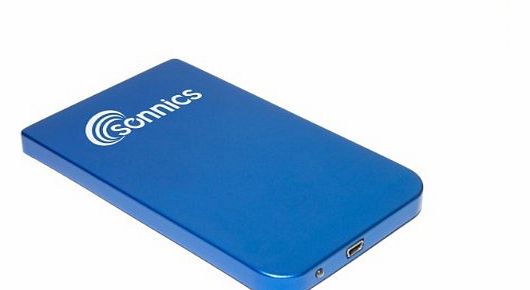 250GB 2.5 inch USB External Pocket Sized Hard Drive for PC, Laptops, Macs and Playstation 3 - Blue