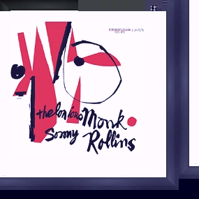 SONNY ROLLINS Prestige 7075 - Custom Framed Art Print