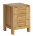 Sonoma 3 Drawer Bedside Table