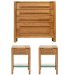 Sonoma 5-Drawer Chest & 2 Bedside Tables